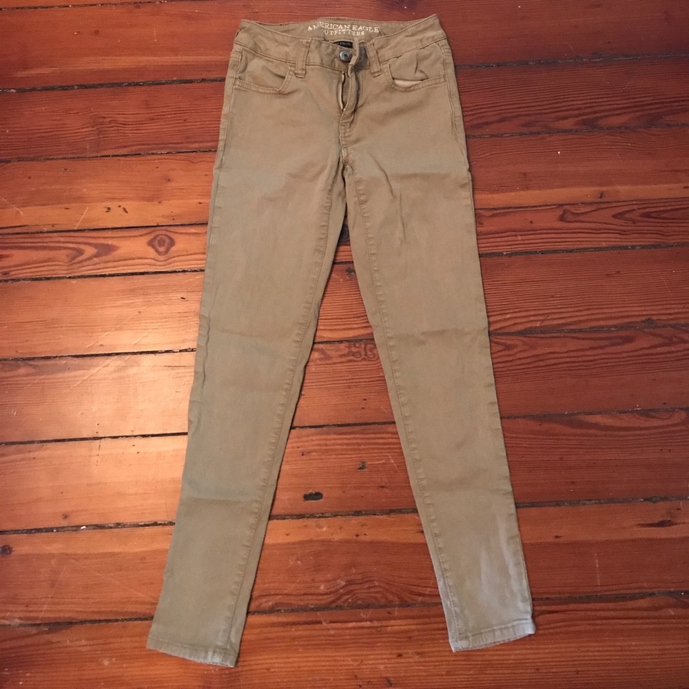 Skinny khakis